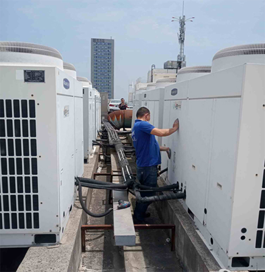 新余市中央空调制热和不制冷系统维修方法